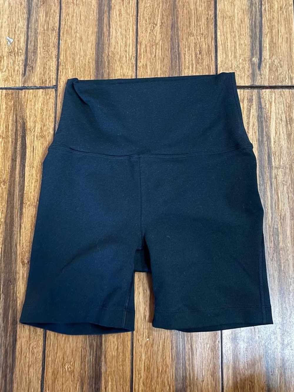 black polyester & spandex shorts - outdoor voices